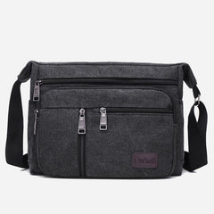 Crossbody Bag for Men | Vintage Outdoor Canvas Business Shoulder Bag - VOTVO