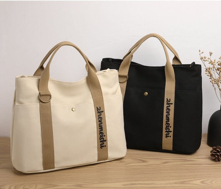 Large - capacity stylish canvas bag - VOTVO
