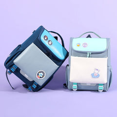 All-In-One Lightweight Reflective Backpack for Students - Durable Primary School Bag