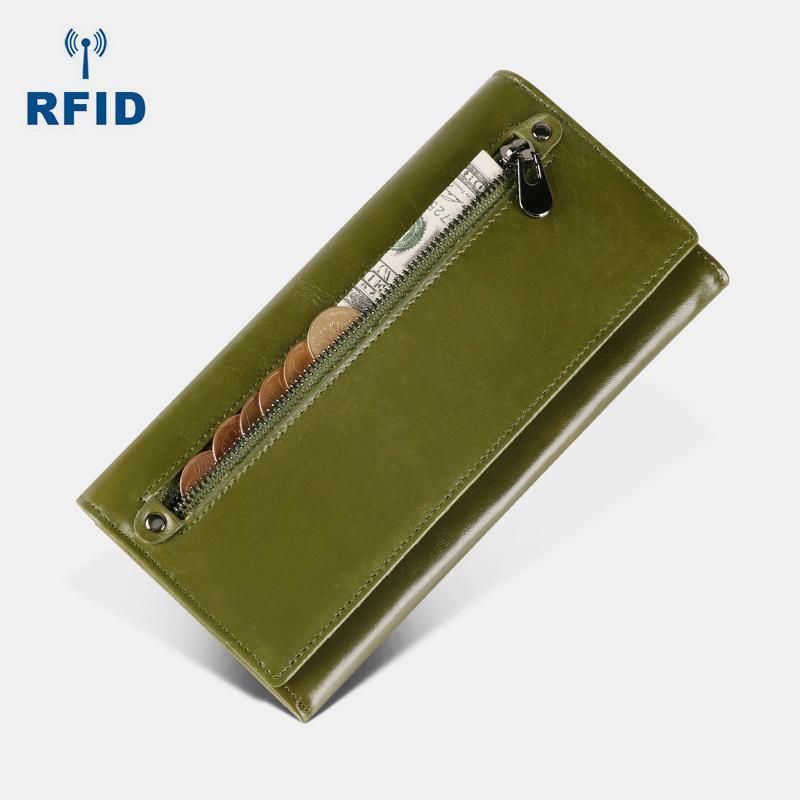 Genuine Leather RFID Vintage Wallet for Women - VOTVO