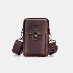 Genuine Leather Multifunctional Waist & Messenger Bag for Men – Versatile Crossbody & Shoulder Bag - VOTVO