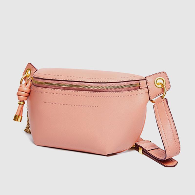 Genuine Leather Large Capacity Crossbody & Waist Bag for Women – Stylish & Versatile - VOTVO