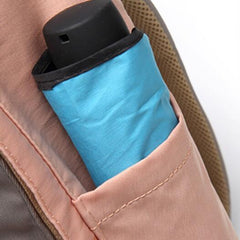 Zaino impermeabile color block di grande capacità - Borsa per laptop da viaggio e per la scuola