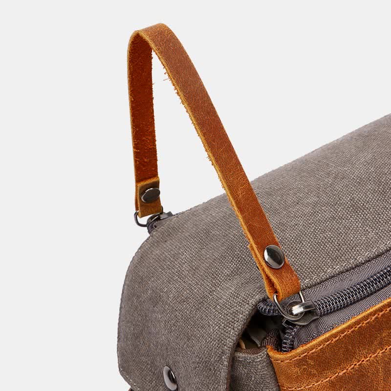 Retro Canvas Storage Makeup Pouch – Travel Toiletry Bag for Women & Men