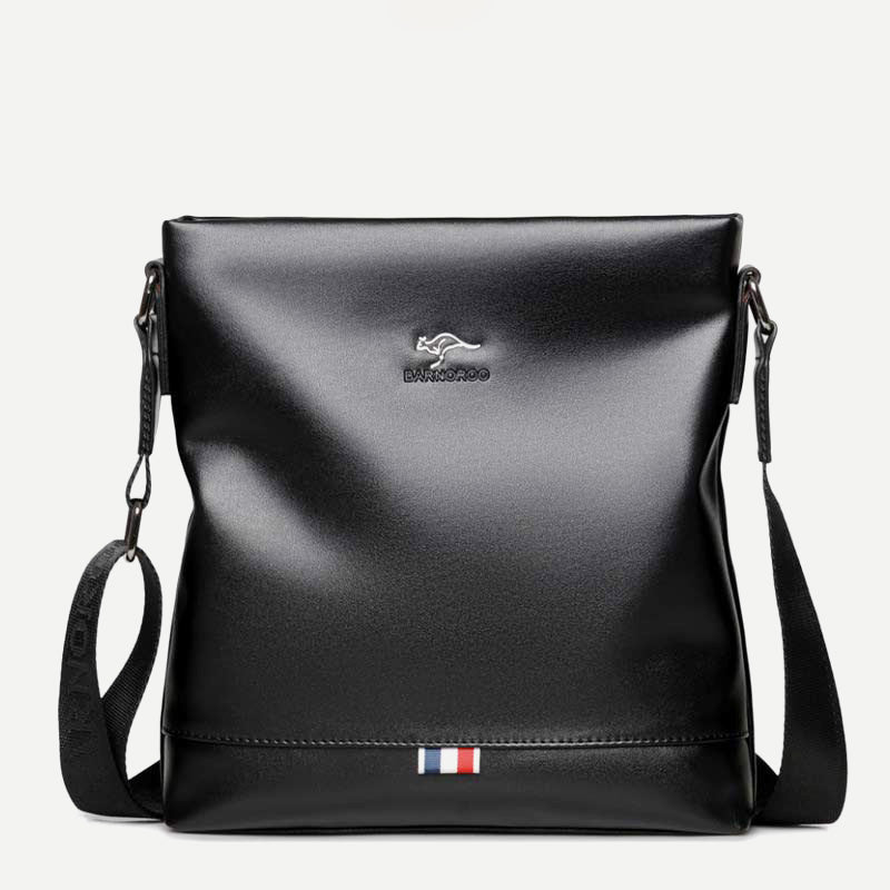 Men's Messenger Bag – Soft PU Leather Crossbody Sling Pack for Travel, Business & Daily Use - VOTVO