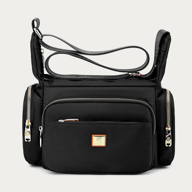 Nylon Crossbody Bag for Women – Daily Use, Multiple Pockets, Adjustable Strap