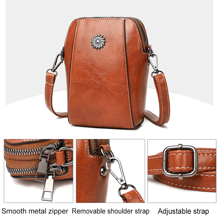 French shell shoulder bag, perfect for many styles.