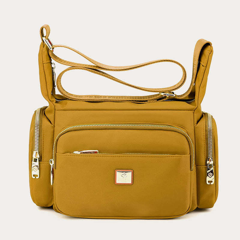 Nylon Crossbody Bag for Women – Daily Use, Multiple Pockets, Adjustable Strap