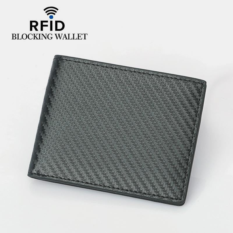 Genuine Leather RFID Blocking Slim Wallet - VOTVO