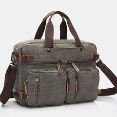 3 Way-Use Large Capacity British Style Briefcase – Versatile Elegance for Work and Travel