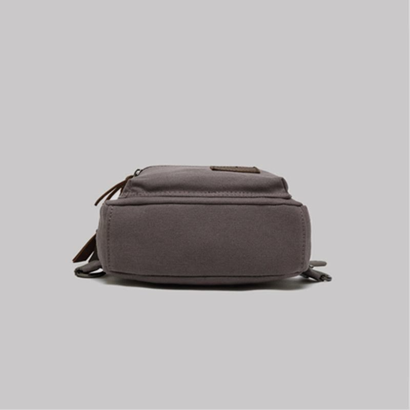 Sling Bag for Men - Retro Canvas Crossbody Fanny Pack Backpack