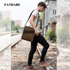 Business Messenger Canvas Shoulder Bag - VOTVO