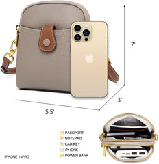 Charlotte Genuine Leather Crossbody Bag