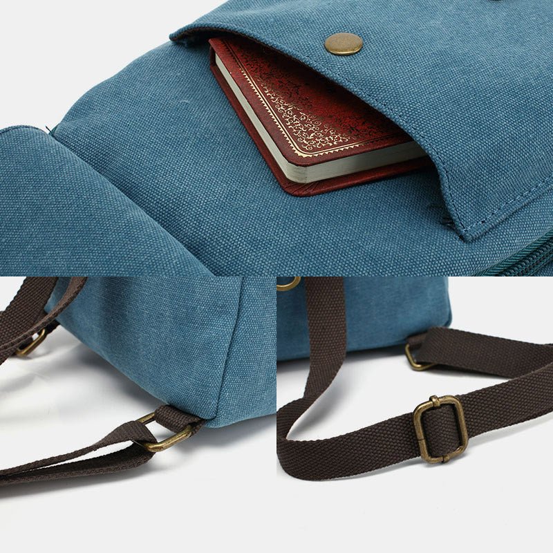 Canvas Sling Bag for Women – Small Sling Backpack Shoulder Bag - VOTVO
