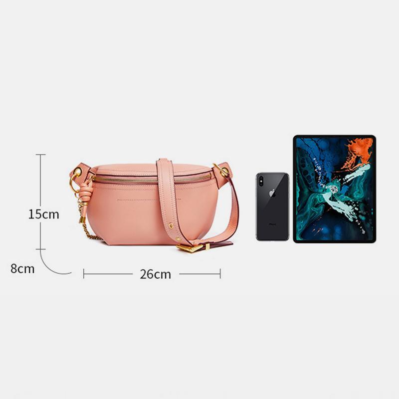 Genuine Leather Large Capacity Crossbody & Waist Bag for Women – Stylish & Versatile - VOTVO