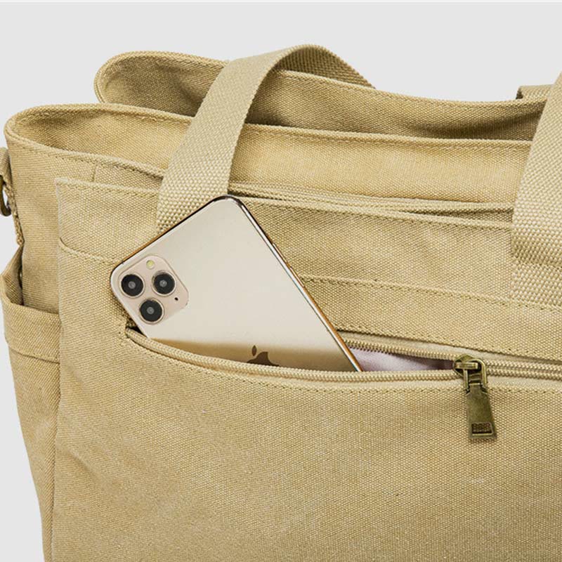 Ampia Borsa di Tela Unisex per Tutti i Giorni - VOTVO