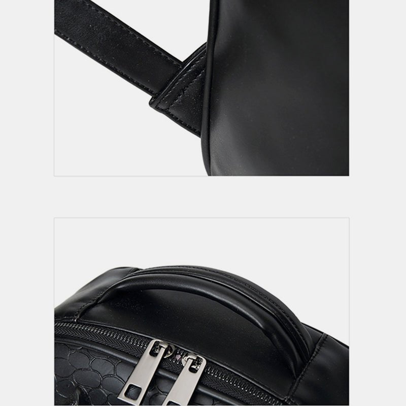 3D Animal Head Studded Leather Backpack – Cool Laptop College Bookbag - VOTVO