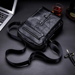 Bull Captain Genuine Leather Crossbody Bag – Stylish & Practical for Daily Use, Travel, and Business