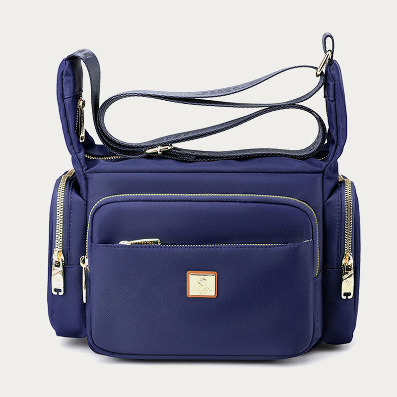 Nylon Crossbody Bag for Women – Daily Use, Multiple Pockets, Adjustable Strap