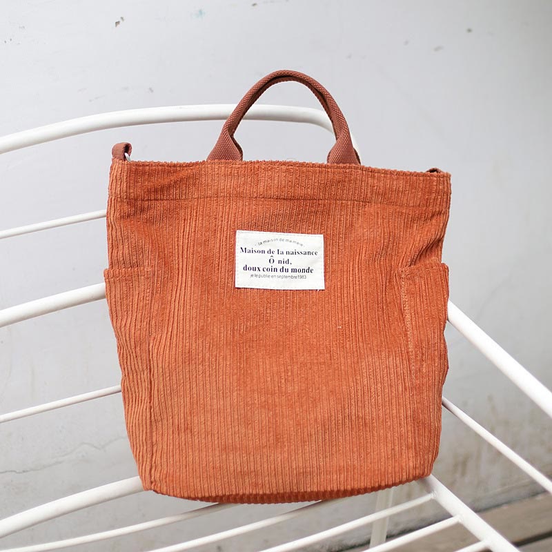 Tote Bag for Women - Retro Large Size Traveling Canvas Handbag
