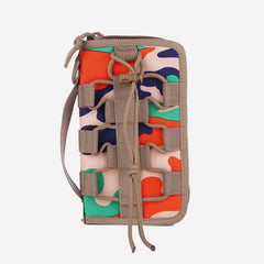 Casual Large Capacity Nylon Wallet for Men – Zipper Closure, Multiple Compartments