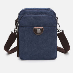 Belt Loop Holster Phone Purse - Small Canvas Crossbody Side Shoulder Bag - VOTVO