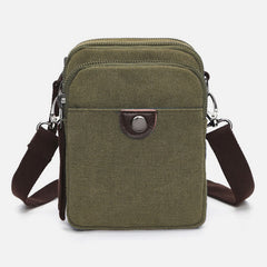 Belt Loop Holster Phone Purse - Small Canvas Crossbody Side Shoulder Bag - VOTVO