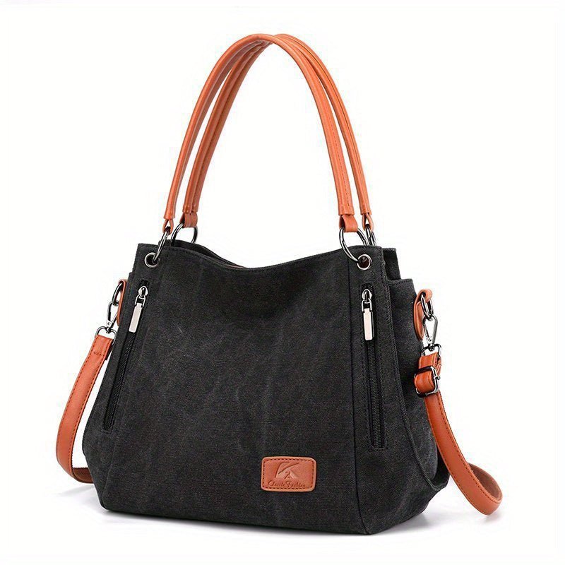 High - Quality Canvas Large Capacity Tote Bag – Perfect for Everyday and Travel - VOTVO