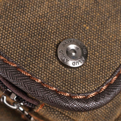 Durable Leg Bag for Men – Vertical Outdoor Sports Canvas Bag with Adjustable Strap - VOTVO