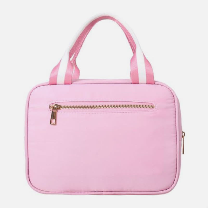 Waterproof Nylon Insulated Lunch Bag – Portable Ice Bag for Kids & Adults
