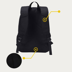 Backpack for Halloween Party – Pumpkin Pattern Nylon Festival Daypack - VOTVO