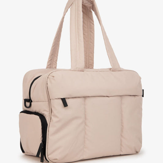 Bolsa de lona de gran capacidad para mujer: bolsa de viaje de poliéster