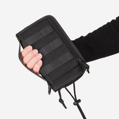 Casual Large Capacity Nylon Wallet for Men – Zipper Closure, Multiple Compartments