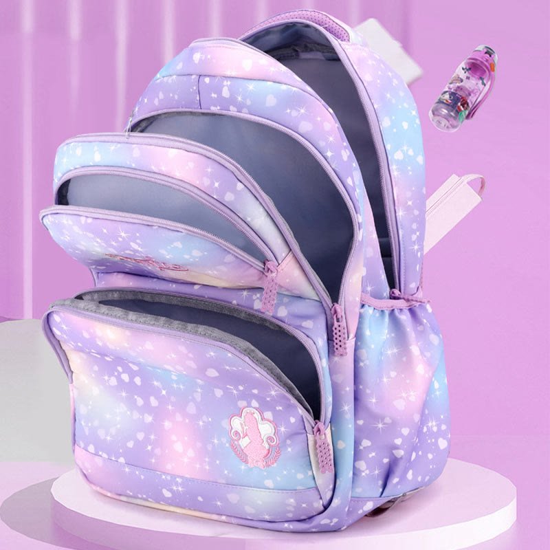 Durable Nylon Rolling Backpack for Kids – School Bag with Wheels, Adjustable Straps - VOTVO