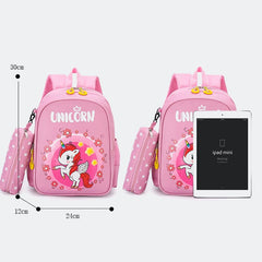 Cute Cartoon Backpack for Kids – Unicorn, Dinosaur, Bunny, and More, Kindergarten School Bag