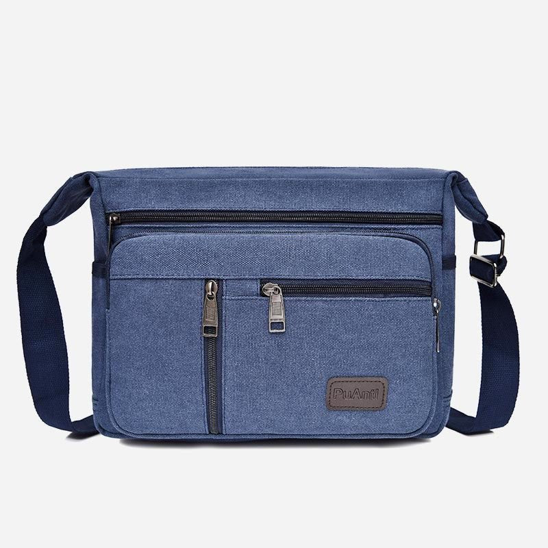 Crossbody Bag for Men | Vintage Outdoor Canvas Business Shoulder Bag - VOTVO