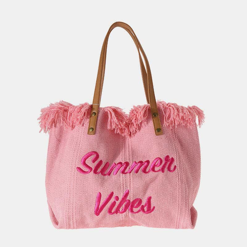 Canvas Tote Bag - Extra Large Summer Shoulder Handbag Purse