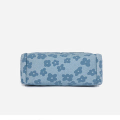 Floral Cute Printing Crossbody Purse – Large Canvas Handbag for Commuting - VOTVO