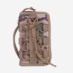 Casual Large Capacity Nylon Wallet for Men – Zipper Closure, Multiple Compartments