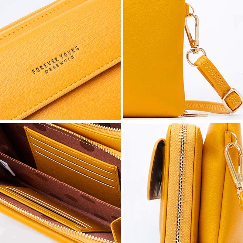 Small Crossbody Cell Phone Bag Wallet Clutch with Card Slots for Women