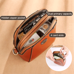 French shell shoulder bag, perfect for many styles.