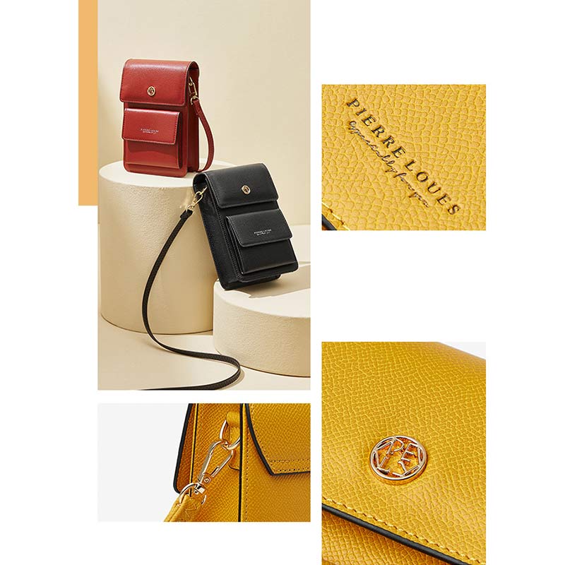 Functional Women Purse Cell Phone Bag Small Crossbody Bag with Card Holder - VOTVO