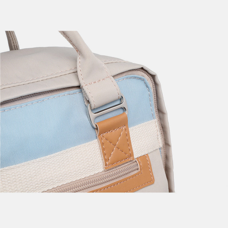 Multifunctional Large-Capacity British College Backpack with USB Charging Port