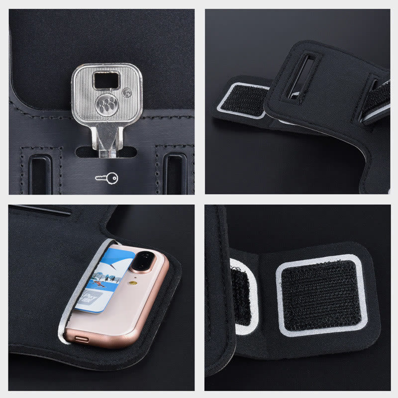 Bolsa multifuncional para teléfono para deportes y running al aire libre | Ultrafina y práctica
