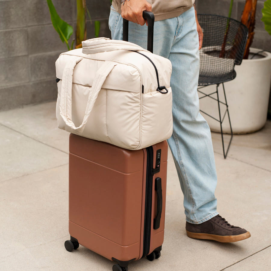 Large Capacity Duffel Bag for Women – Travel Polyester Storage Bag