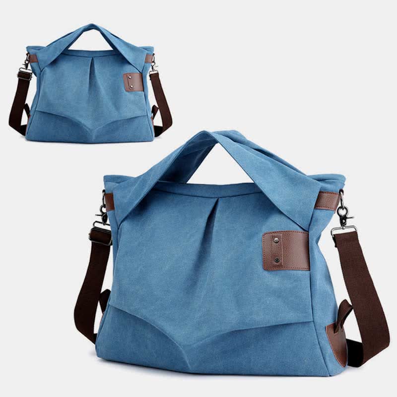Large Capacity Canvas Handbag for Women – Crossbody Tote & Hobo Bag - VOTVO