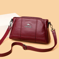 Crossbody Bag for Women – PU Leather Shoulder Handbag with Adjustable Strap