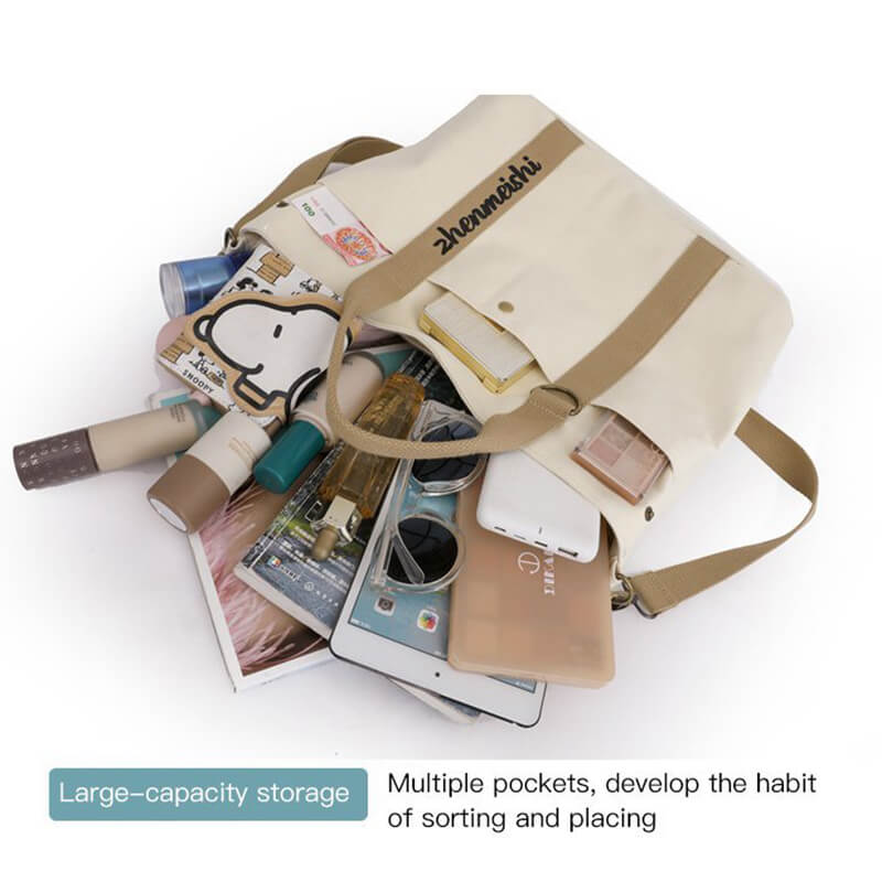 Large - capacity stylish canvas bag - VOTVO