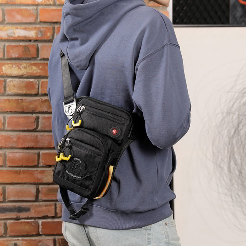 Anti-Theft Nylon Waist & Leg Bag for Men – Tactical Outdoor Gear