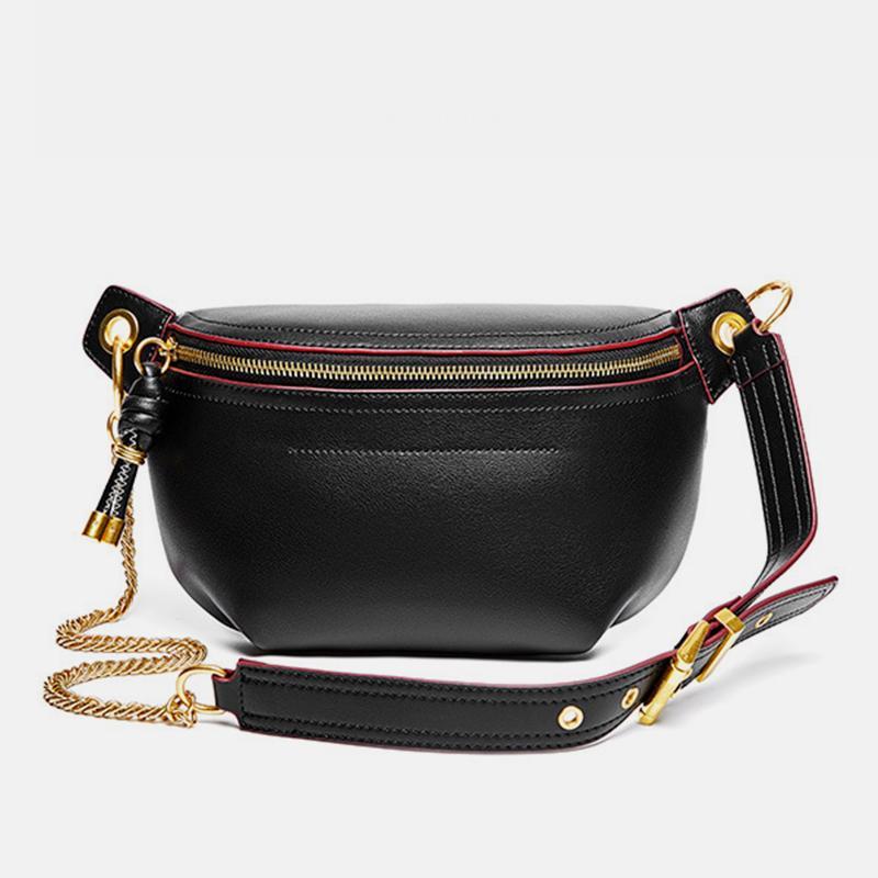 Genuine Leather Large Capacity Crossbody & Waist Bag for Women – Stylish & Versatile - VOTVO